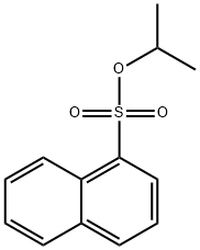 isopropyl naphthalene-1-sulfonate Structure