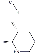 cis-2,3-dimethylpiperidine hydrochloride Structure