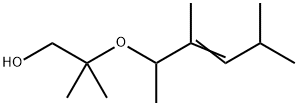 2-((3,5-dimethylhex-3-en-2-yl)oxy)-2-methylpropan-1-ol Structure