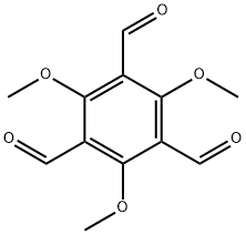 1,3,5-BENZENETRICARBOXALDEHYDE, 2,4,6-TRIMETHOXY- Structure