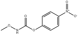 Carbamic acid, N-methoxy-, 4-nitrophenyl ester Structure