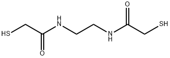 Acetamide, N,N'-1,2-ethanediylbis[2-mercapto- Structure