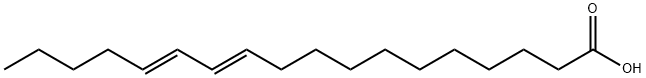 11,13-Octadecadienoic acid, (11E,13E)- Structure