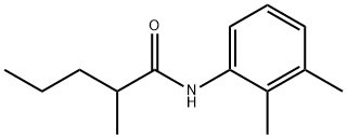 N-(2,3-dimethylphenyl)-2-methylpentanamide 구조식 이미지