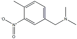 (4-Methyl-3-nitrophenyl)-n,n-diMethylmethanamine 구조식 이미지