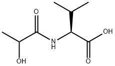 sodium (2S)-2-(2-hydroxypropanamido)-3-methylbutanoate Structure