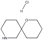1-oxa-8-azaspiro[5.5]undecane hydrochloride Structure