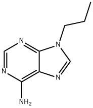 9H-Purin-6-amine, 9-propyl- Structure