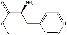 METHYL(2S)-2-AMINO-3-(4-PYRIDYL)PROPANOATE Structure