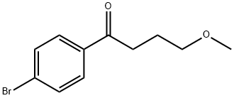 1-(4-bromophenyl)-4-methoxybutan-1-one 구조식 이미지