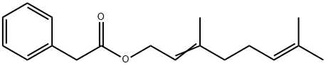 geranyl phenyl acetate 구조식 이미지