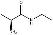 Propanamide, 2-amino-N-ethyl-, (2S)- Structure
