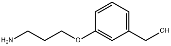 [3-(3-Aminopropoxy)phenyl]methanol Structure