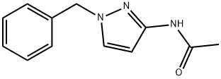 N-(1-benzyl-1H-pyrazol-3-yl)acetamide Structure
