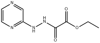 Ethyl oxo-(N'-pyrazin-2-yl-hydrazino)acetate 구조식 이미지