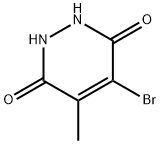 3,6-Pyridazinedione, 4-bromo-1,2-dihydro-5-methyl- Structure