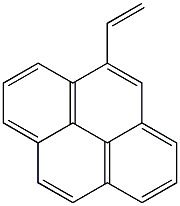 4-ethenyl pyrene 구조식 이미지