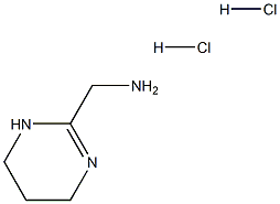 (1,4,5,6-tetrahydropyrimidin-2-yl)methanamine dihydrochloride Structure