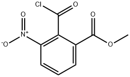 methyl 2-(tert-butoxycarbonyl((2'-cyanobiphenyl-4-yl)methyl)amino)-3-nitrobenzoate Structure