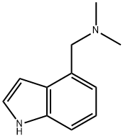 1-(1H-indol-4-yl)-N,N-dimethylmethanamine Structure