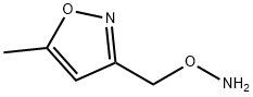 O-[(5-methyl-1,2-oxazol-3-yl)methyl]hydroxylamine 구조식 이미지