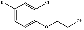 2-(4-Bromo-2-chlorophenoxy)ethan-1-ol 구조식 이미지