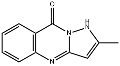 2-methyl-1H,9H-pyrazolo[3,2-b]quinazolin-9-one Structure