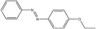 (4-ethoxyphenyl)phenyldiazene Structure