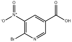 6-Bromo-5-nitronicotinic acid Structure