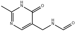 N-((2-methyl-6-oxo-1,6-dihydropyrimidin-5-yl)methyl)formamide 구조식 이미지