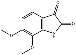 1H-Indole-2,3-dione, 6,7-dimethoxy- Structure