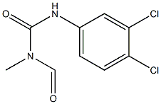 1-(3,4-dichlorophenyl)-3-formyl-3-methylurea 구조식 이미지