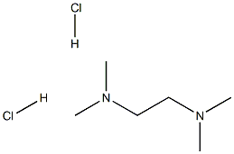 N,N,N',N'-TETRAMETHYLETHYLENEDIAMINE DIHYDROCHLORIDE 구조식 이미지