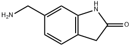 6-(aminomethyl)-2,3-dihydro-1H-indol-2-one 구조식 이미지
