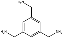 1,3,5-Benzenetrimethanamine 구조식 이미지