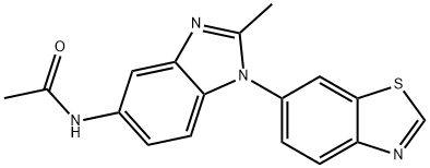 77464-35-8 N-[1-(6-Benzothiazolyl)-2-Methyl-1H-benziMidazol-5-yl]acetaMide