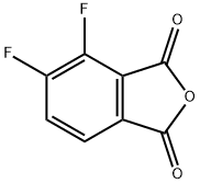 3,4-difluorophthalic anhydride 구조식 이미지