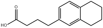 4-(5,6,7,8-tetrahydronaphthalen-2-yl)butanoic acid Structure