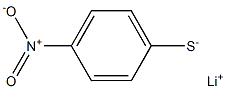 lithium 4-nitrothiophenoxide Structure