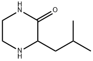 3-(2-methylpropyl)piperazin-2-one 구조식 이미지