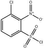 3-Chloro-2-nitrobenzenesulfonyl Chloride Structure