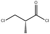 (R)-3-Chloro-2-methylpropionyl chloride 구조식 이미지