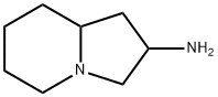 Octahydroindolizin-2-amine Structure