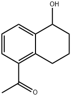 1-(5-hydroxy-5,6,7,8-tetrahydronaphthalen-1-yl)ethanone	 Structure