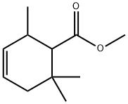 methyl 2,6,6-trimethylcyclohex-3-ene-1-carboxylate Structure