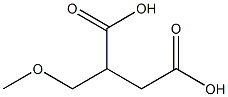 2-(methoxymethyl)butanedioic acid Structure