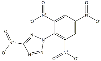 2-picryl-5-nitrotetrazole 구조식 이미지