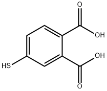 4-mercaptophthalic acid 구조식 이미지