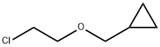 Cyclopropane, [(2-chloroethoxy)methyl]- Structure