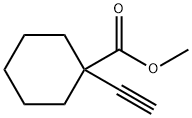 methyl 1-ethynylcyclohexanecarboxylate 구조식 이미지